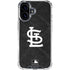 MLB St Louis Cardinals Dark Wash iPhone 16 Plus Clear Case