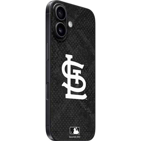 MLB St Louis Cardinals Dark Wash iPhone 16 Plus Skin