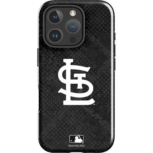MLB St Louis Cardinals Dark Wash iPhone 16 Pro Impact Case