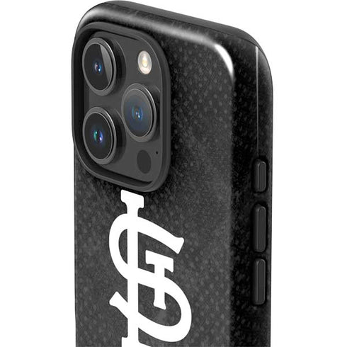 MLB St Louis Cardinals Dark Wash iPhone 16 Pro Impact Case