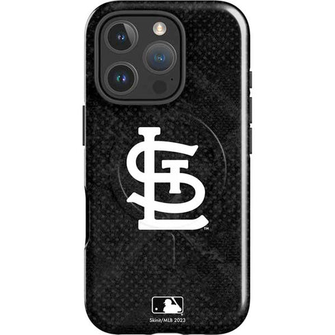 MLB St Louis Cardinals Dark Wash iPhone 16 Pro Magsafe Impact Case