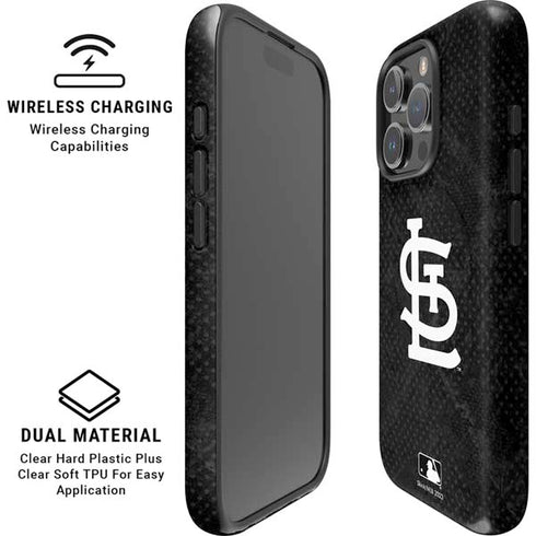 MLB St Louis Cardinals Dark Wash iPhone 16 Pro Max Magsafe Impact Case
