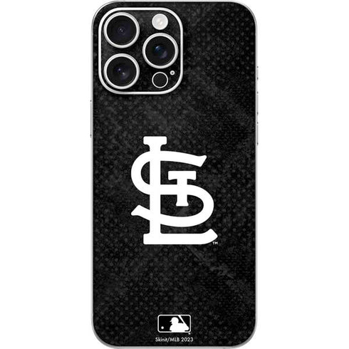 MLB St Louis Cardinals Dark Wash iPhone 16 Pro Max Skin