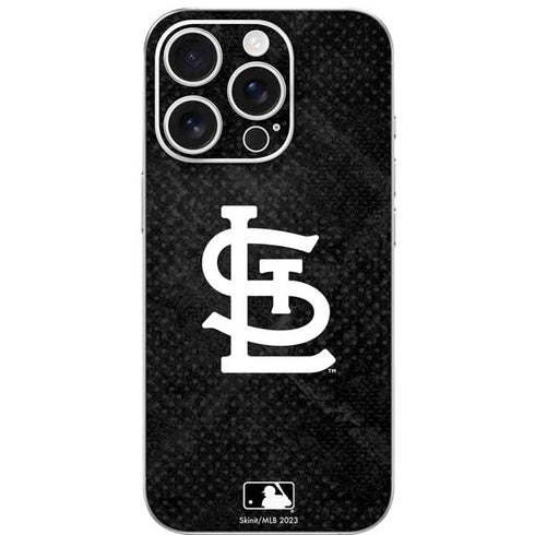 MLB St Louis Cardinals Dark Wash iPhone 16 Pro Skin