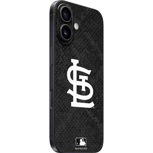 MLB St Louis Cardinals Dark Wash iPhone 16 Skin