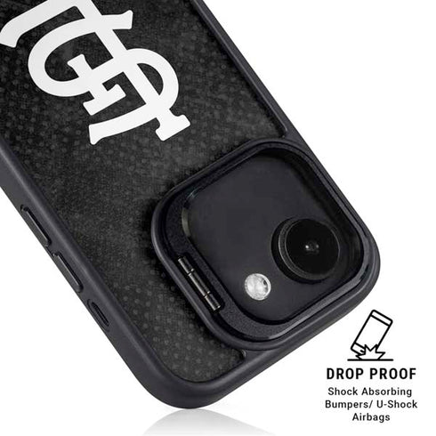MLB St Louis Cardinals Dark Wash iPhone 16e Kickstand Case