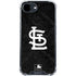 MLB St Louis Cardinals Dark Wash iPhone 16e Clear Case
