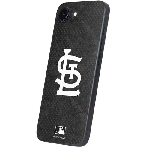 MLB St Louis Cardinals Dark Wash iPhone 16e Skin