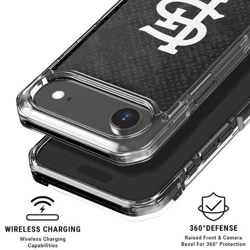 MLB St Louis Cardinals Dark Wash iPhone 17 Air Clear Case
