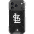 MLB St Louis Cardinals Dark Wash iPhone 17 Pro Clear Case