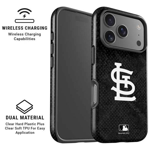 MLB St Louis Cardinals Dark Wash iPhone 17 Pro Magsafe Impact Case
