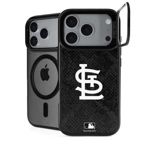 MLB St Louis Cardinals Dark Wash iPhone 17 Pro Max Kickstand Case