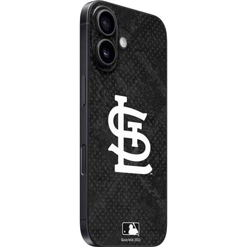 MLB St Louis Cardinals Dark Wash iPhone 17 Skin