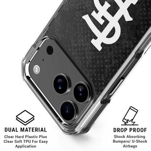 MLB St Louis Cardinals Dark Wash iPhone 18 Pro Clear Case