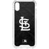 MLB St Louis Cardinals Dark Wash iPhone XS Clear Case