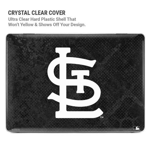 MLB St Louis Cardinals Dark Wash MacBook Pro 14in (2021-24) Case plus Skin