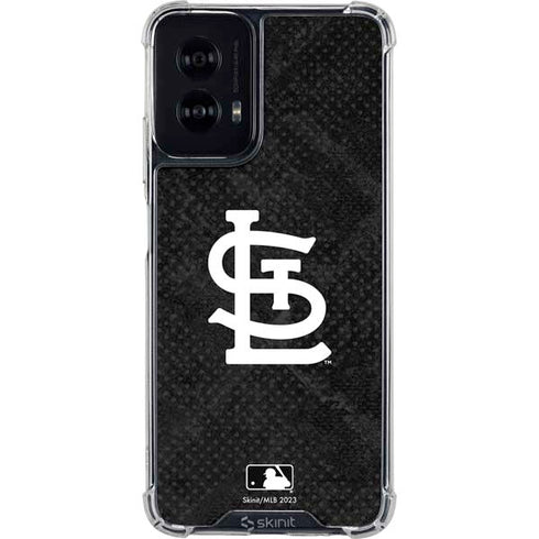 MLB St Louis Cardinals Dark Wash Moto G Power 5G (2024) Clear Case