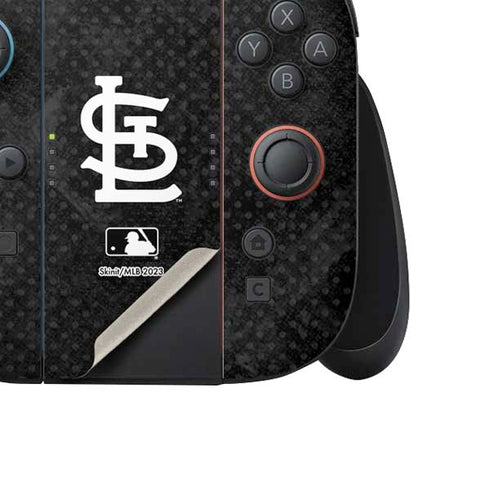 MLB St Louis Cardinals Dark Wash Nintendo Switch 2 (2025) Joy-Con Controller Skin