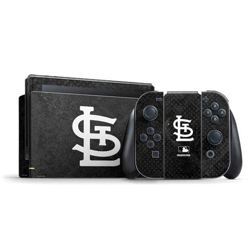 MLB St Louis Cardinals Dark Wash Nintendo Skins