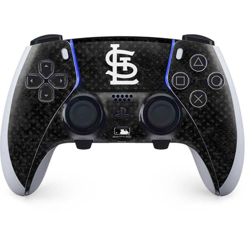 MLB St Louis Cardinals Dark Wash PS5 DualSense Edge Pro Controller Skin