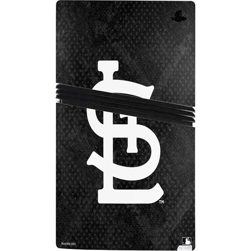 MLB St Louis Cardinals Dark Wash PS5 Pro Bundle Skin