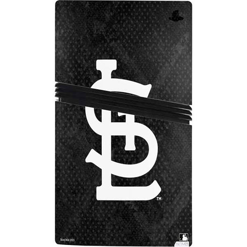 MLB St Louis Cardinals Dark Wash PS5 Pro Console Skin