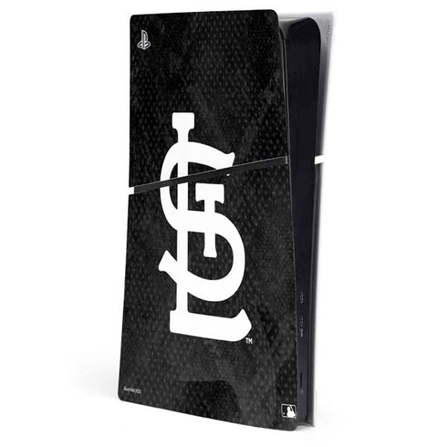 MLB St Louis Cardinals Dark Wash PS5 Slim Digital Edition Console Skin