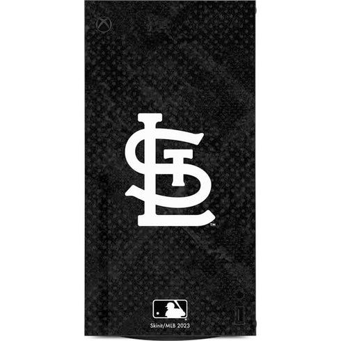 MLB St Louis Cardinals Dark Wash XBox Series X Digital Edition Console Skin