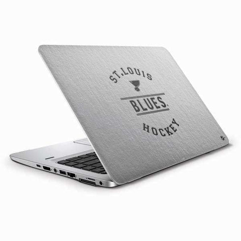 NHL St. Louis Blues Black Text HP Elitebook Skin