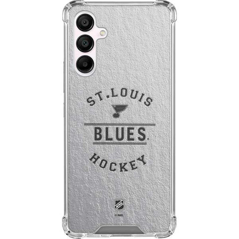 NHL St. Louis Blues Black Text Galaxy A16 5G Clear Case