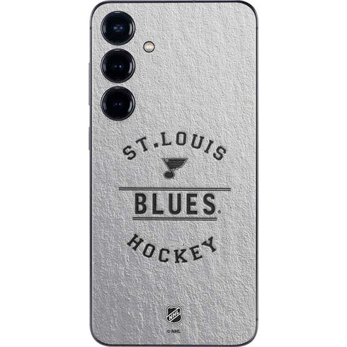 NHL St. Louis Blues Black Text Galaxy S25 Plus Skin