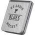 NHL St. Louis Blues Black Text Galaxy Z Flip6 Skin