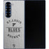 NHL St. Louis Blues Black Text Galaxy Z Fold6 Skin