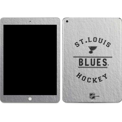NHL St. Louis Blues Black Text Apple iPad Skin