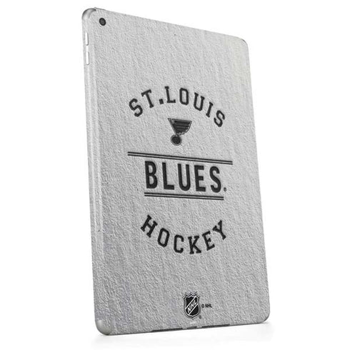 NHL St. Louis Blues Black Text Apple iPad Skin