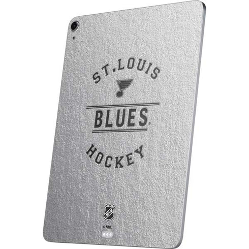 NHL St. Louis Blues Black Text Apple iPad Air Skin