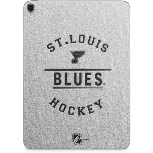 NHL St. Louis Blues Black Text Apple iPad Pro Skin
