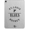 NHL St. Louis Blues Black Text Apple iPad Pro Skin