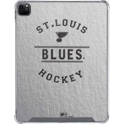 NHL St. Louis Blues Black Text iPad Cases
