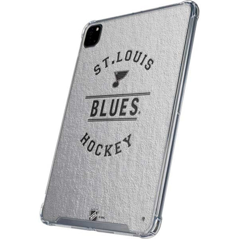 NHL St. Louis Blues Black Text iPad Cases