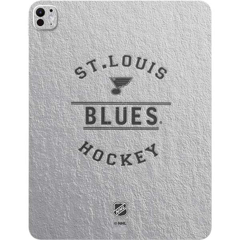 NHL St. Louis Blues Black Text iPad Pro 13in M4 (2024) Skin
