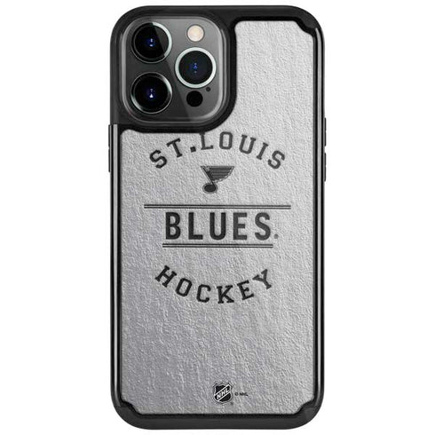 NHL St. Louis Blues Black Text iPhone Cases