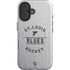 NHL St. Louis Blues Black Text iPhone 16 Plus Magsafe Impact Case