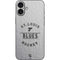 NHL St. Louis Blues Black Text iPhone 16 Plus Skin