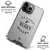 NHL St. Louis Blues Black Text iPhone 16 Pro Clear Case