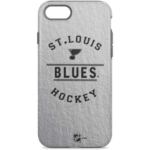 NHL St. Louis Blues Black Text iPhone Cases