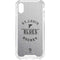 NHL St. Louis Blues Black Text iPhone XS Clear Case