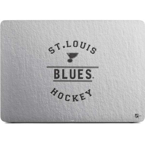 NHL St. Louis Blues Black Text Apple MacBook Air Skin