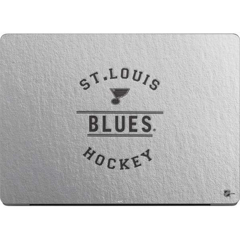 NHL St. Louis Blues Black Text Apple MacBook Pro 14-inch Skin