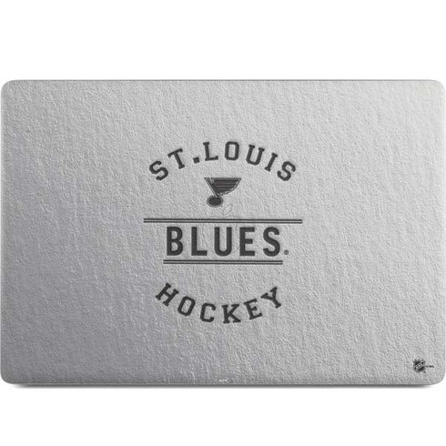 NHL St. Louis Blues Black Text MacBook Skins